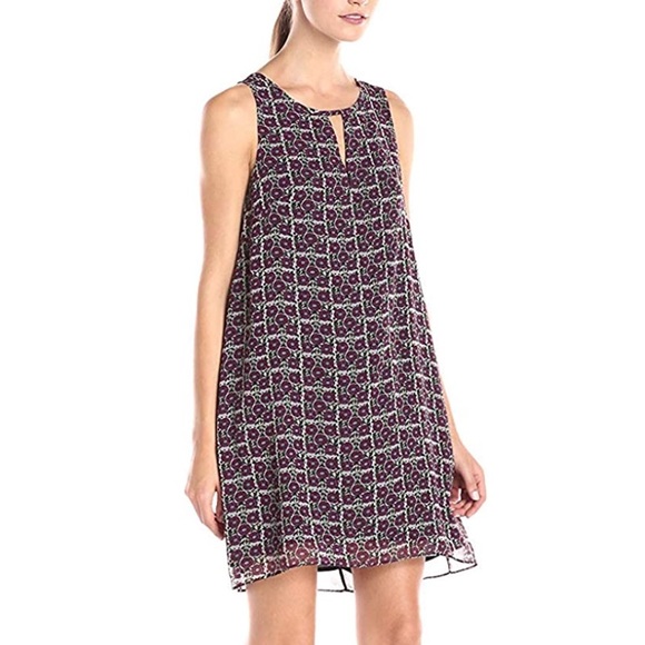BCBGeneration Women's Floral Printed Shift Dress, XS - Picture 1 of 6